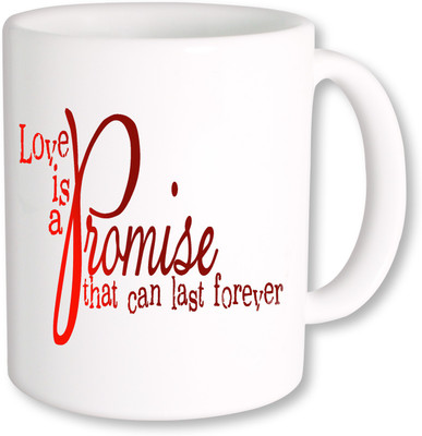 

PhotogiftsIndia Happy Promise Day 05 Ceramic Mug(325 ml), Multicolor