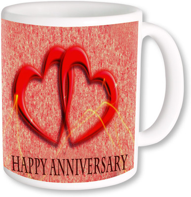 

PhotogiftsIndia happy anniversary_01 Ceramic Mug(325 ml), Multicolor