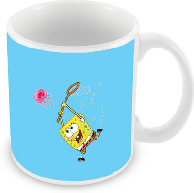 

Sleep Nature's SN-MG-1908 Ceramic Mug(350 ml), Blue
