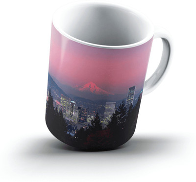 

Ucard Mount Hood Portland Oregon2516 Bone China, Ceramic, Porcelain Mug(325 ml)