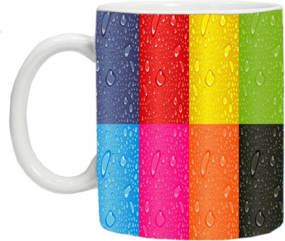 

mahis fashion blocks 33 Ceramic Mug(250 ml), Multicolor