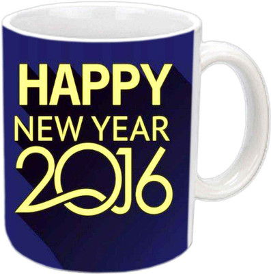 

Raj Laxmi 2016 new eve Ceramic Mug(350 ml)