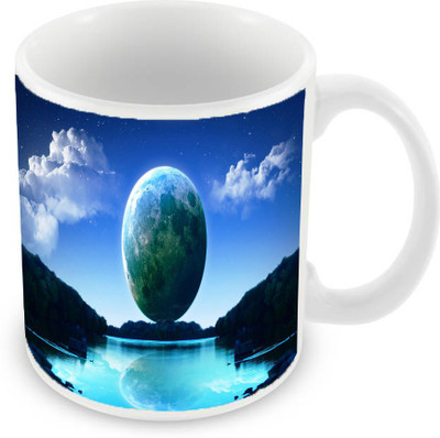 

Sleep Nature's SN-MG-492 Ceramic Mug(350 ml), Blue