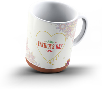 

Ucard Fathers Day471 Bone China, Ceramic, Porcelain Mug(325 ml), Multicolor