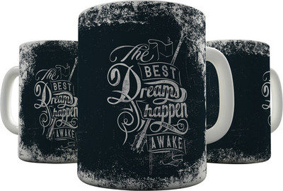 

Shaildha QU48 Ceramic Mug(350 ml), Multicolor