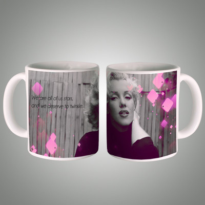 

Posterboy Marilyn Monroe Quote Ceramic Mug(350 ml), Multicolor