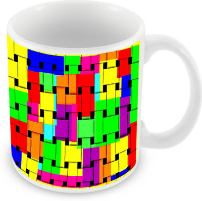 

Sleep Nature's SN-MG-178 Ceramic Mug(350 ml), Multicolor