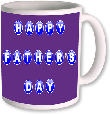 

PhotogiftsIndia Happy Fathers Day 121 Ceramic Mug(350 ml), White