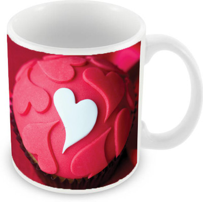

Sleep Nature's SN-MG-2228 Ceramic Mug(350 ml), Red