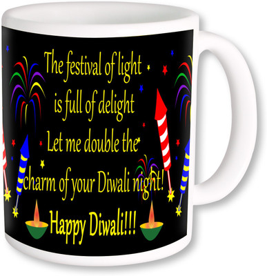 

PhotogiftsIndia Happy Diwali And Deepawali 025 Ceramic Mug(325 ml)
