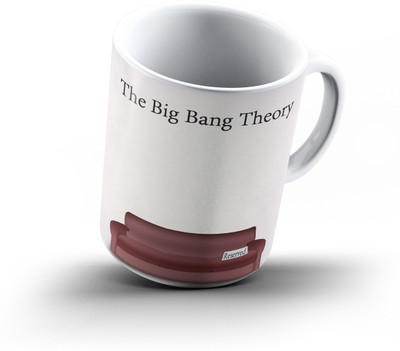 

Ucard Big Bang Theory Minimalist180 Bone China, Ceramic, Porcelain Mug(325 ml), Multicolor