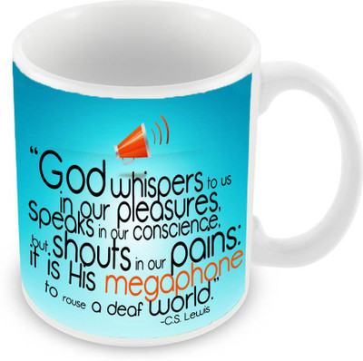 

Sleep Nature's SN-MG-1054 Ceramic Mug(350 ml), Multicolor