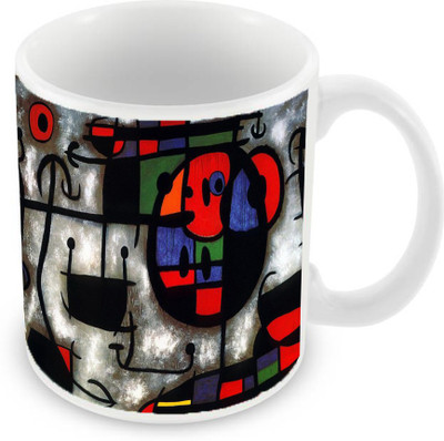 

Sleep Nature's SN-MG-1329 Ceramic Mug(350 ml), Multicolor