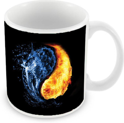 

Sleep Nature's SN-MG-1276 Ceramic Mug(350 ml), Multicolor
