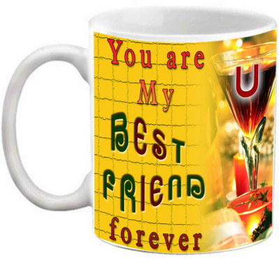 

EFW YOU ARE MY BEST FRIEND FOREVER Ceramic Mug(325 ml), White