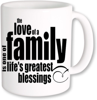 

PhotogiftsIndia Family 005 Ceramic Mug(325 ml), Multicolor