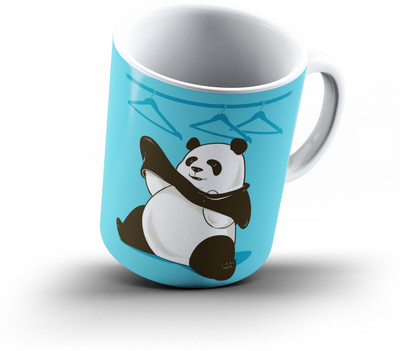 

Ucard Outfit Aqua341 Bone China, Ceramic, Porcelain Mug(325 ml), Multicolor