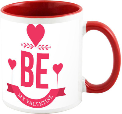 

AllUPrints Love Must Be Unconditional Red Ceramic Mug(325 ml)