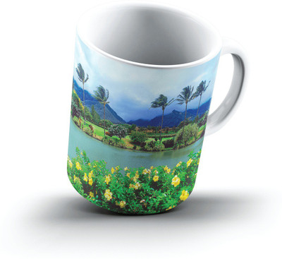 

Ucard Maui Tropical Plantation Hawaii2471 Bone China, Ceramic, Porcelain Mug(325 ml)