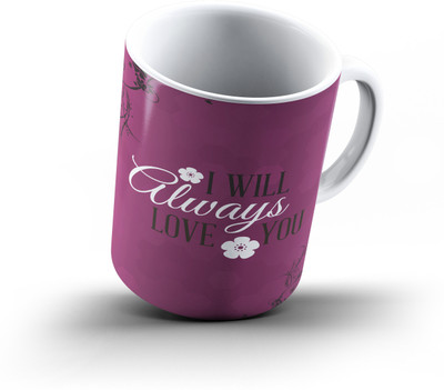 

Ucard Valentines Day Love666 Bone China, Ceramic, Porcelain Mug(325 ml), Multicolor