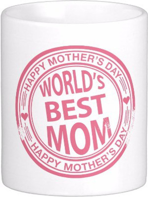 

Exoctic Silver All Occasion 0157 Ceramic Mug(300 ml), White
