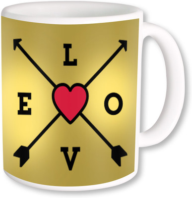 

Heyworlds love you valentine gifts 0024 Ceramic Mug(325 ml), Multicolor