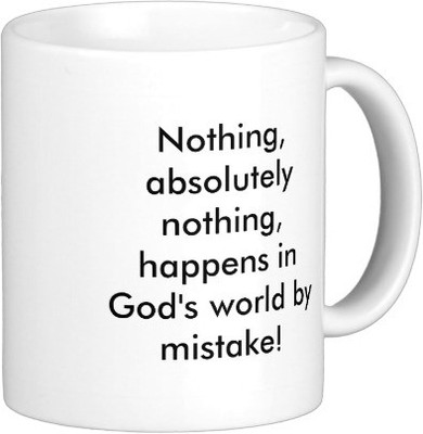 

Exoctic Silver Mast Quotes A088 Ceramic Mug(250 ml), Black;white