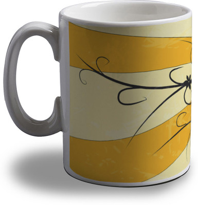 

Artifa Wow Artistic Car Porcelain, Ceramic Mug(350 ml), Multicolor