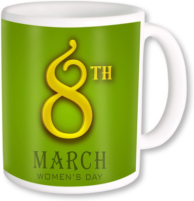 

PhotogiftsIndia happy womens day Ceramic Mug(325 ml), Multicolor