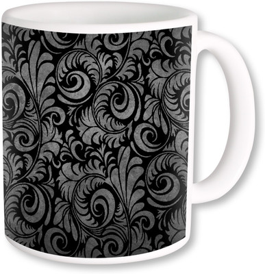 

Heyworlds gifts for flower design 05 Ceramic Mug(325 ml), Multicolor