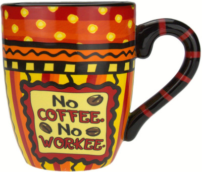 Anni Creation Precious Porcelain Mug(550 ml), Red
