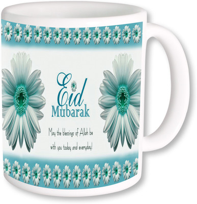 

PhotogiftsIndia Eid Mubarak 13 Ceramic Mug(325 ml), Multicolor