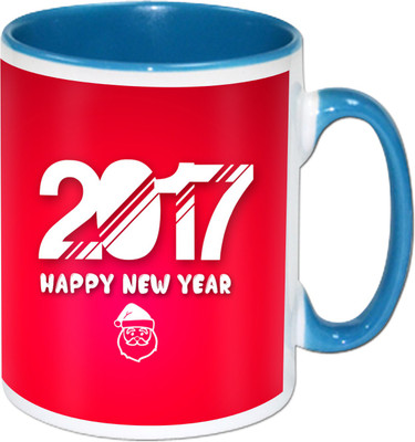 

Heyworlds new year gifts 0017 Ceramic Mug(325 ml), Multicolor