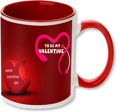 

Heyworlds to be my valentine day gifts 004 Ceramic Mug(325 ml), Multicolor
