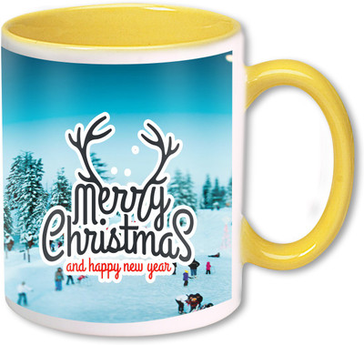 

Heyworlds christmas and new year gifts 0060 Ceramic Mug(325 ml), Multicolor
