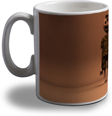 

Artifa Toys With Guns Porcelain, Ceramic Mug(350 ml), Multicolor