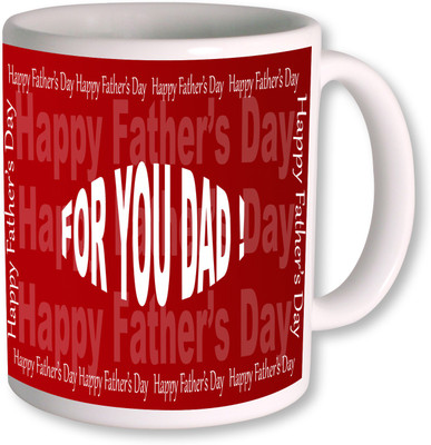 

PhotogiftsIndia Happy Fathers Day 126 Ceramic Mug(350 ml), White