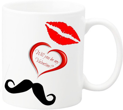 

TeddyMaddy Couple Propose Ceramic Mug(350 ml)