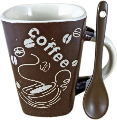 

Babysid Collections COFFEE Cup Set Porcelain Mug(200 ml), Multicolor