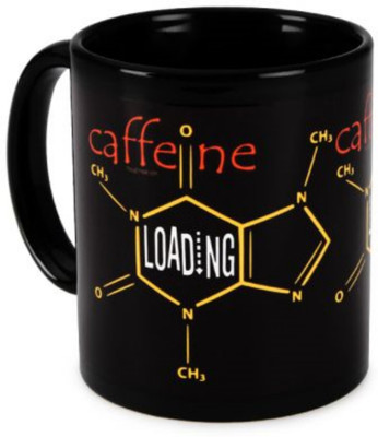 

Thoughtroad Trmugloading Ceramic Mug(350 ml), Multicolor