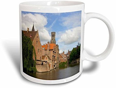 

3dRose mug_189242_1 Belgium, Bruges Ceramic, 11-Ounce Ceramic Mug(60 ml), Multicolor