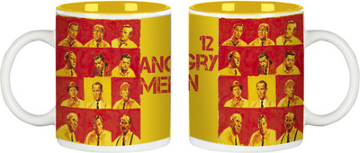 

Posterboy 12 Angry men Ceramic Mug(350 ml), Multicolor