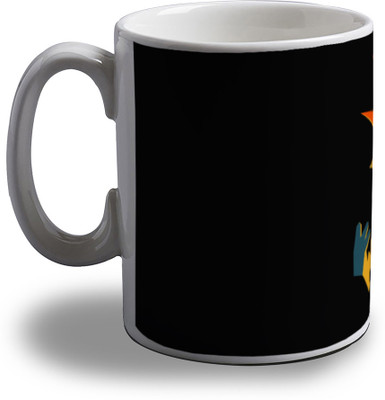 

Artifa Man Lighting Cigarette Porcelain, Ceramic Mug(350 ml), Multicolor