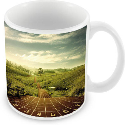 

Sleep Nature's SN-MG-578 Ceramic Mug(350 ml), Multicolor