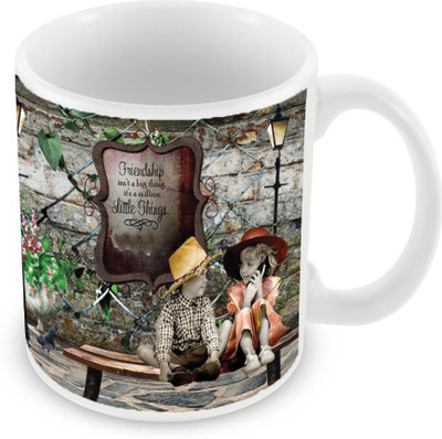 

Sleep Nature's SN-MG-1185 Ceramic Mug(350 ml), Multicolor