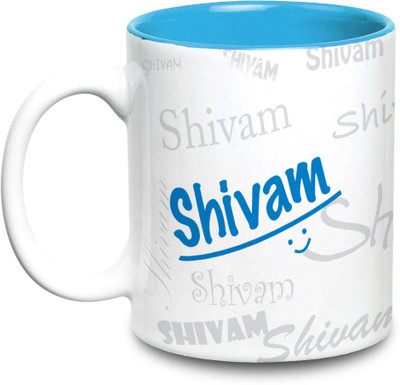 

Hot Muggs Me Graffiti - Shivam Ceramic Mug(315 ml), Multicolor