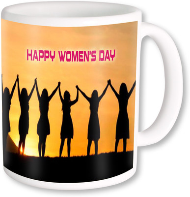 

PhotogiftsIndia happy women day_03 Ceramic Mug(325 ml), Multicolor