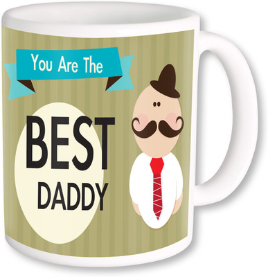 

PhotogiftsIndia you are ther best dady Ceramic Mug(325 ml), Multicolor