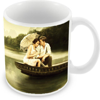Sleep Nature's SN-MG-2607 Ceramic Mug(350 ml), Multicolor