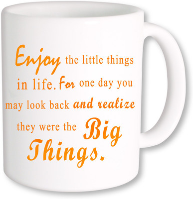 

PhotogiftsIndia Big Things Ceramic Mug(325 ml)